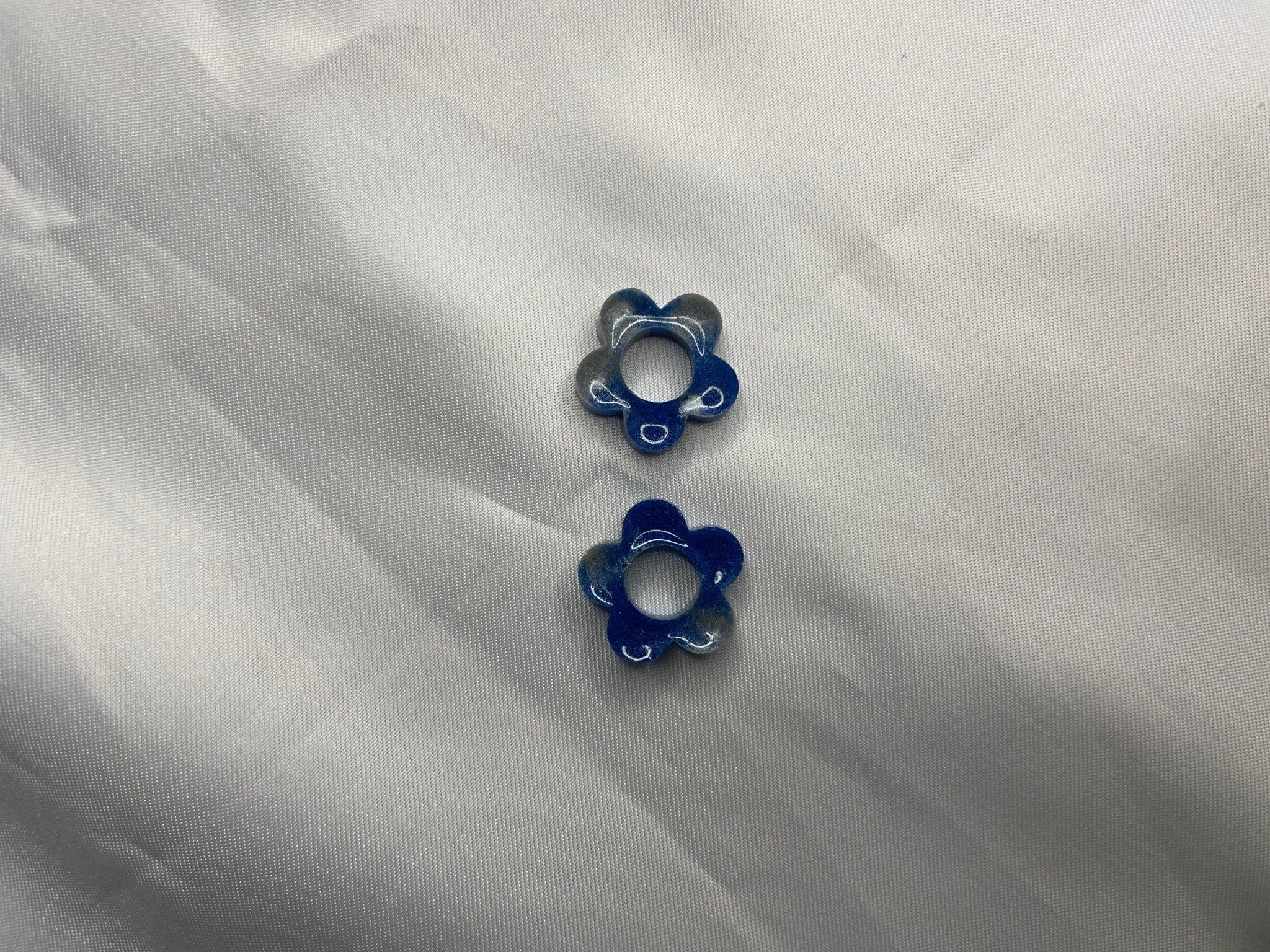 Pampille bleu - argenté - Your Jewelry's Dream